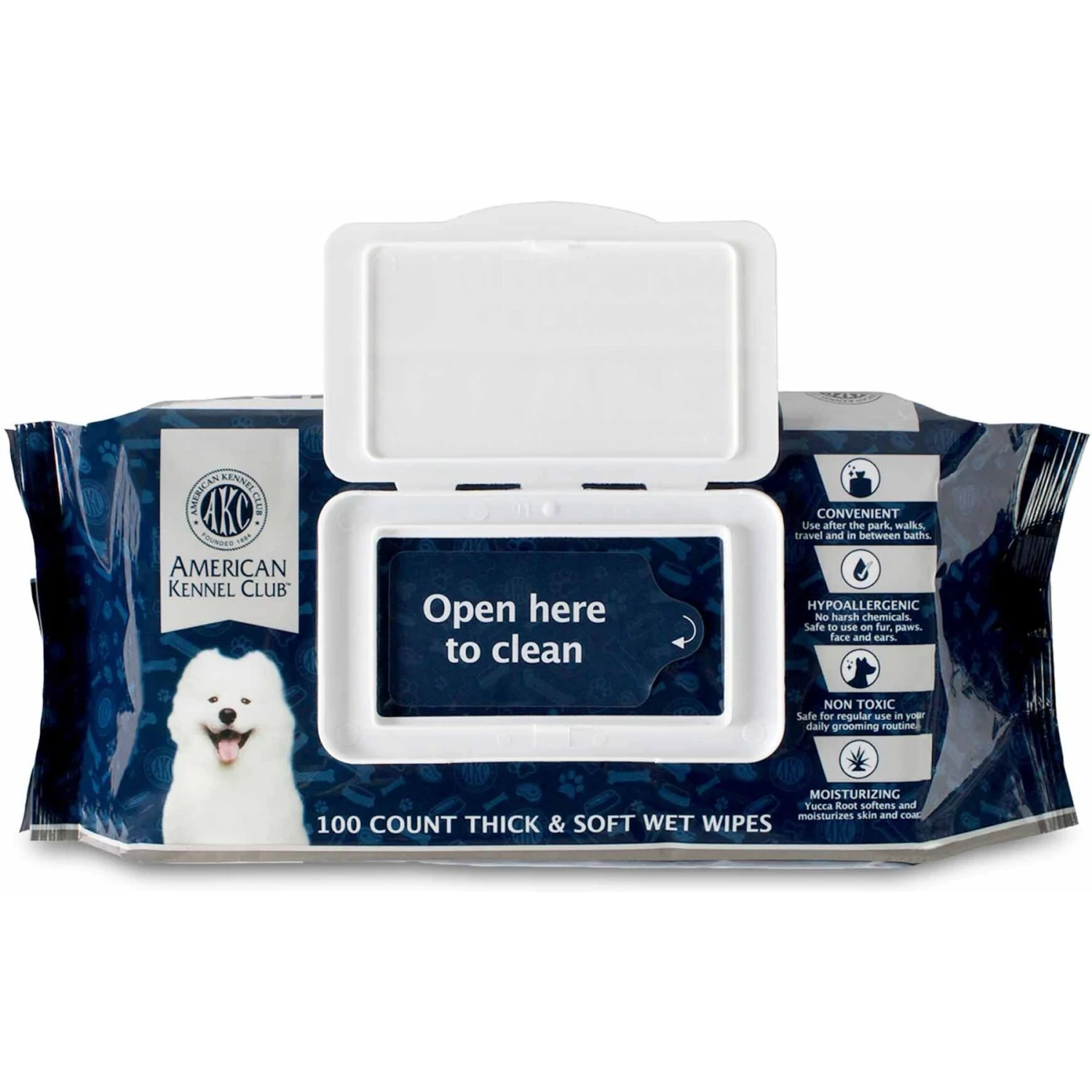 American Kennel Club AKC Fresh Scent Dog Wipes 6 American Kennel Club AKC Fresh Scent Dog Wipes - Image 6