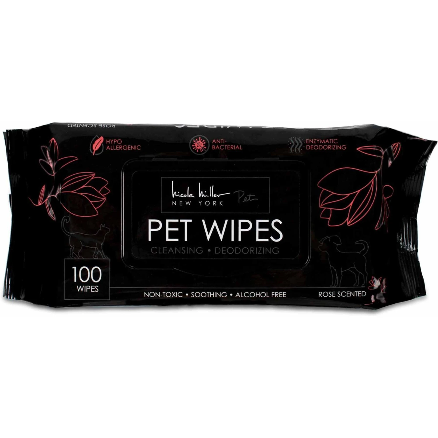 Nicole Miller Dog Wipes, 100 Count 2 Nicole Miller Dog Wipes, 100 Count - Image 2