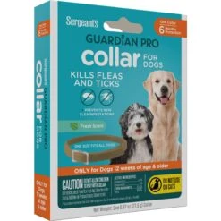 Sergeant's Guardian Pro Flea & Tick Dog Collar -Pet Wellness 775134 PT2. AC SS1800 V1678905677