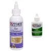 Zymox Otic Dog & Cat Ear Infection Treatment Without Hydrocortisone & Zymox Enzymatic Ear Cleanser For Dogs & Cats