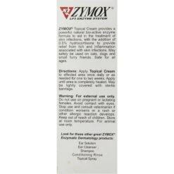 Zymox Topical Cream With Hydrocortisone 0.5% For Dogs & Cats & Zymox Advanced Enzymatic Oatmeal Cat & Dog Shampoo -Pet Wellness 781214 PT3. AC SS1800 V1677168742