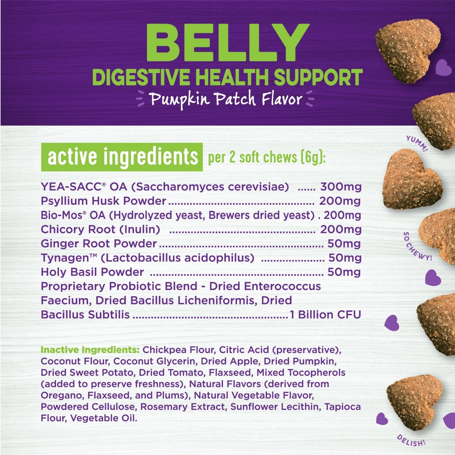 Wellness Belly Digestive Health Support Pumpkin Flavor Chew Supplements For Dogs & Wellness CORE Digestive Health Wholesome Grains Whitefish & Brown Rice Recipe Dry Dog Food 7 Wellness Belly Digestive Health Support Pumpkin Flavor Chew Supplements For Dogs & Wellness CORE Digestive Health Wholesome Grains Whitefish & Brown Rice Recipe Dry Dog Food - Image 7
