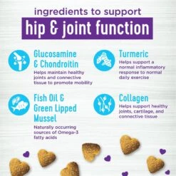 Wellness Move Hip & Joint Chicken Flavor Chew Supplements For Dogs & Wellness Complete Health Senior Deboned Chicken & Barley Recipe Dry Dog Food -Pet Wellness 783726 PT4. AC SS1800 V1677515963