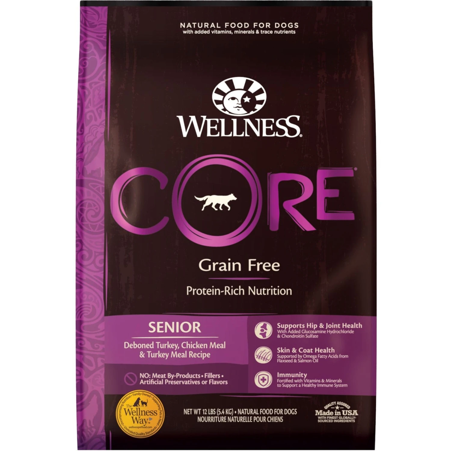 Wellness Move Hip & Joint Chicken Flavor Chew Supplements For Dogs & Wellness CORE Grain-Free Senior Deboned Turkey Recipe Dry Dog Food 6 Wellness Move Hip & Joint Chicken Flavor Chew Supplements For Dogs & Wellness CORE Grain-Free Senior Deboned Turkey Recipe Dry Dog Food - Image 6
