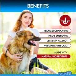 Forza10 Skin & Coat Salmon Flavored Soft Chews Skin & Coat Supplement For Dogs, 90 Count -Pet Wellness 783782 PT5. AC SS1800 V1680277411