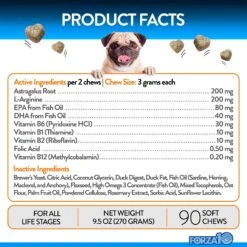 Forza10 Renal Support Duck Flavored Soft Chews Kidney & Urinary Dog Supplement, 90 Count 8 Forza10 Renal Support Duck Flavored Soft Chews Kidney & Urinary Dog Supplement, 90 Count -Pet Wellness 783798 PT3. AC SS1800 V1680273685