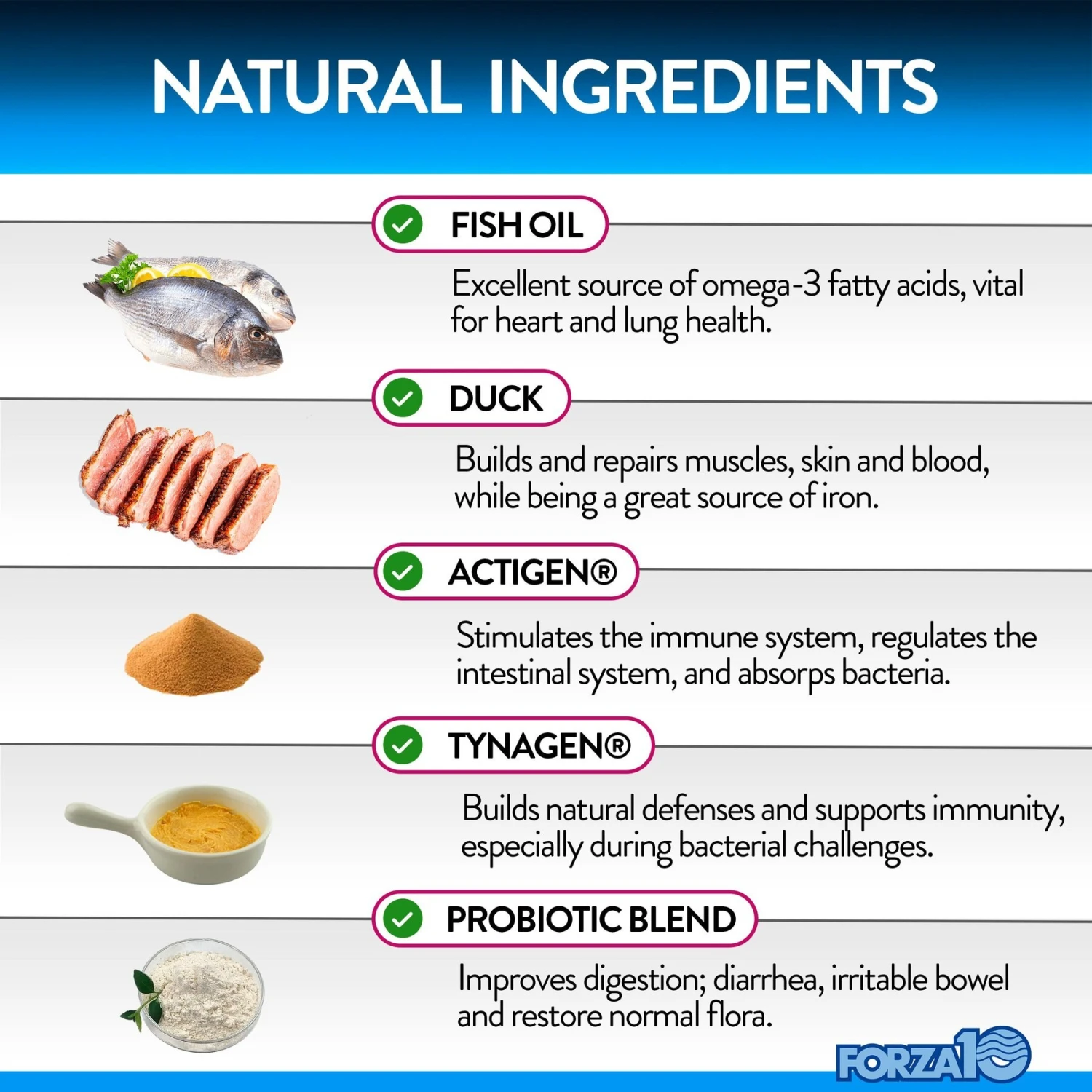 Forza10 Digestive Probiotics Duck Flavored Soft Chews Digestive Supplement For Dogs, 90 Count 3 Forza10 Digestive Probiotics Duck Flavored Soft Chews Digestive Supplement For Dogs, 90 Count - Image 3