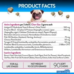 Forza10 Digestive Probiotics Duck Flavored Soft Chews Digestive Supplement For Dogs, 90 Count 10 Forza10 Digestive Probiotics Duck Flavored Soft Chews Digestive Supplement For Dogs, 90 Count -Pet Wellness 783830 PT3. AC SS1800 V1680273678