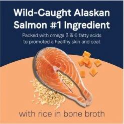 CANIDAE PURE 2-in-1 Goodness Pate Recipe Real Salmon & Sweet Potatoes In Bone Broth Wet Dog Food, 11.5-oz Box, Case Of 6 10 CANIDAE PURE 2-in-1 Goodness Pate Recipe Real Salmon & Sweet Potatoes In Bone Broth Wet Dog Food, 11.5-oz Box, Case Of 6 -Pet Wellness 787110 PT2. AC SS1800 V1678722431