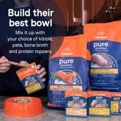 CANIDAE PURE 2-in-1 Goodness Pate Recipe Real Salmon & Sweet Potatoes In Bone Broth Wet Dog Food, 11.5-oz Box, Case Of 6 14 CANIDAE PURE 2-in-1 Goodness Pate Recipe Real Salmon & Sweet Potatoes In Bone Broth Wet Dog Food, 11.5-oz Box, Case Of 6 -Pet Wellness 787110 PT6. AC SS1800 V1678479804