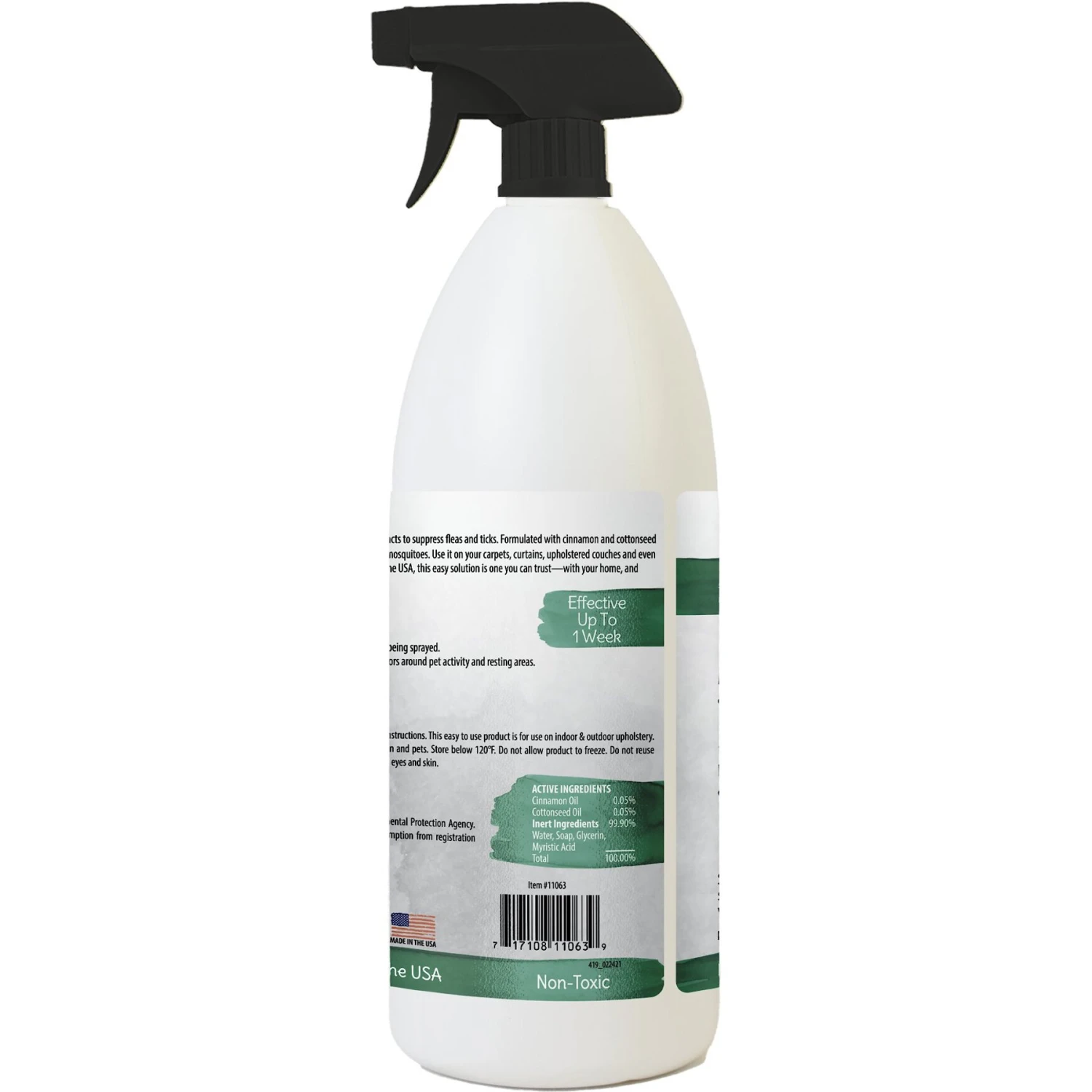 Miracle Care Naturally Formulated Flea & Tick Upholstery Spray 3 Miracle Care Naturally Formulated Flea & Tick Upholstery Spray - Image 3