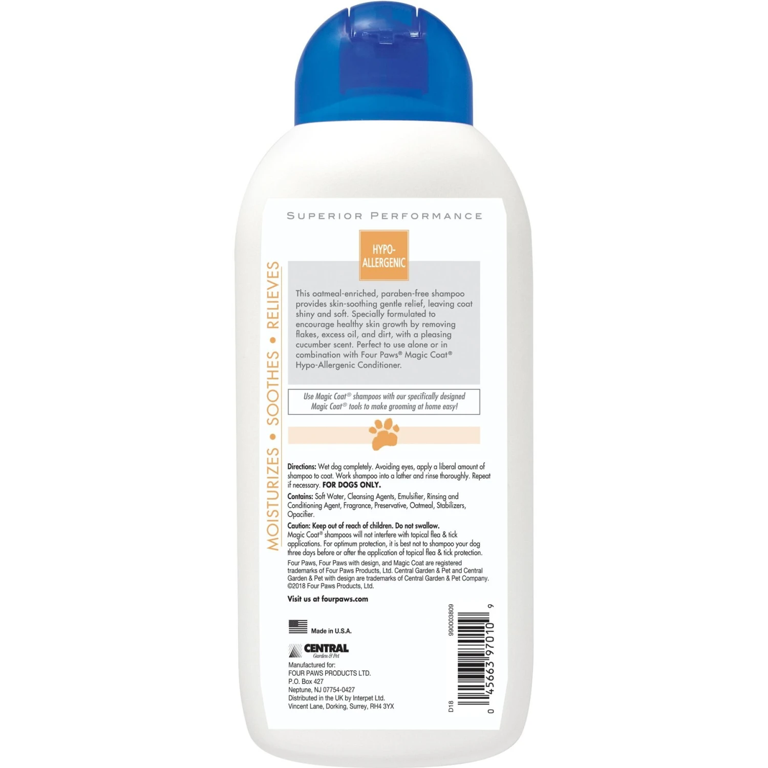 Four Paws Magic Coat Hypo Allergenic Dog Shampoo 9 Four Paws Magic Coat Hypo Allergenic Dog Shampoo - Image 9