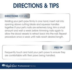 Four Paws Magic Coat Professional Series Easy-Grip Nail Clipper, Small -Pet Wellness 79065 PT4. AC SS1800 V1630361508