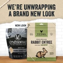 Vital Essentials Rabbit Mini Patties Entree Freeze-Dried Raw Dog Food 8 Vital Essentials Rabbit Mini Patties Entree Freeze-Dried Raw Dog Food -Pet Wellness 793734 PT2. AC SS1800 V1680122824