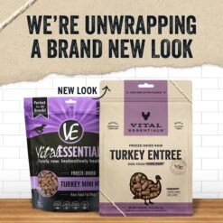 Vital Essentials Freeze-Dried Raw Turkey Entree Mini Nibs Dog Food 8 Vital Essentials Freeze-Dried Raw Turkey Entree Mini Nibs Dog Food -Pet Wellness 793766 PT2. AC SS1800 V1680122825