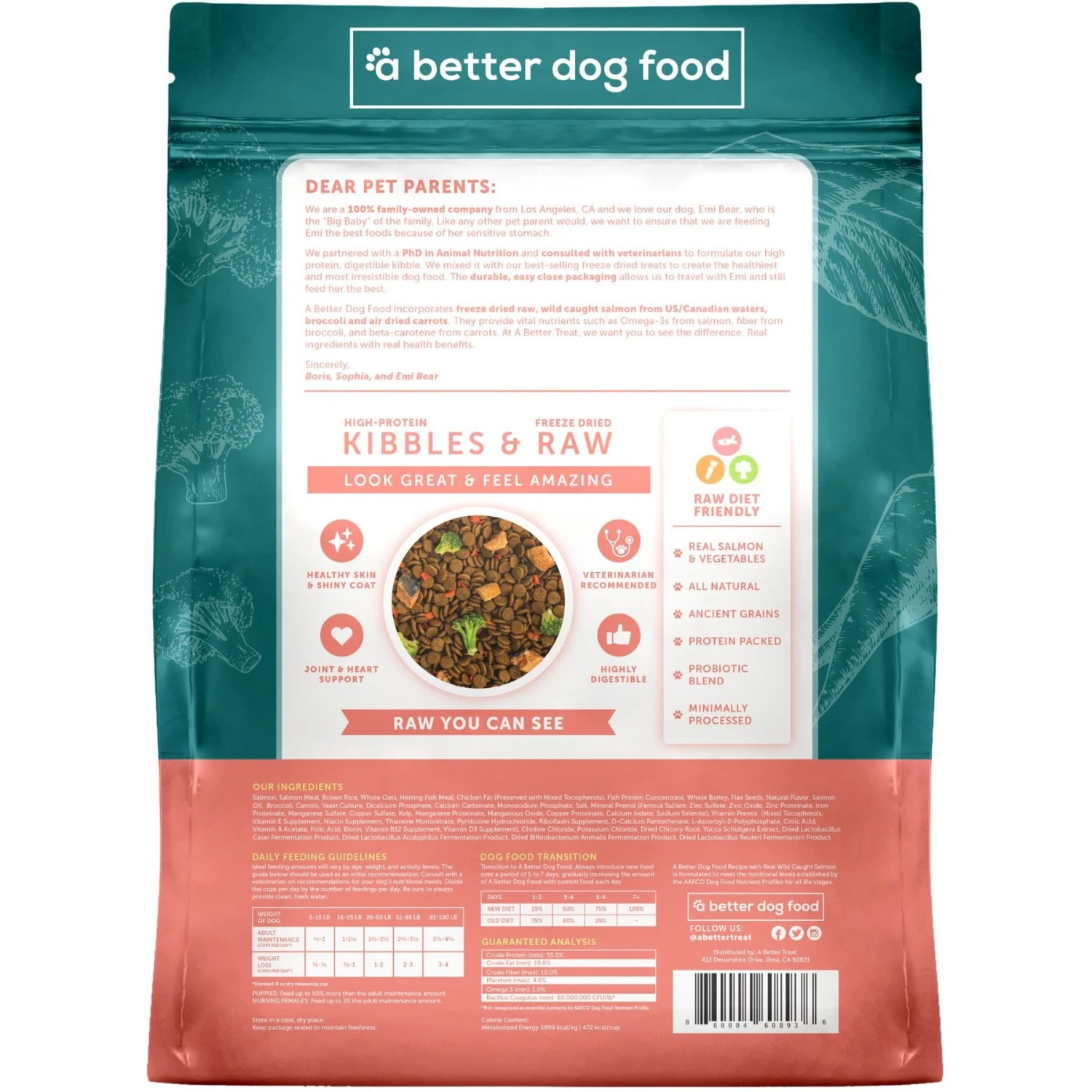 A Better Treat Raw Salmon Dog Freeze-Dried Food 5 A Better Treat Raw Salmon Dog Freeze-Dried Food - Image 5