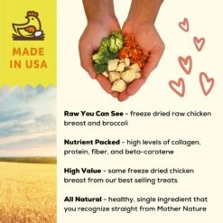 A Better Treat Chicken Dog Freeze-Dried Food 9 A Better Treat Chicken Dog Freeze-Dried Food -Pet Wellness 793918 PT3. AC SS1800 V1677694027