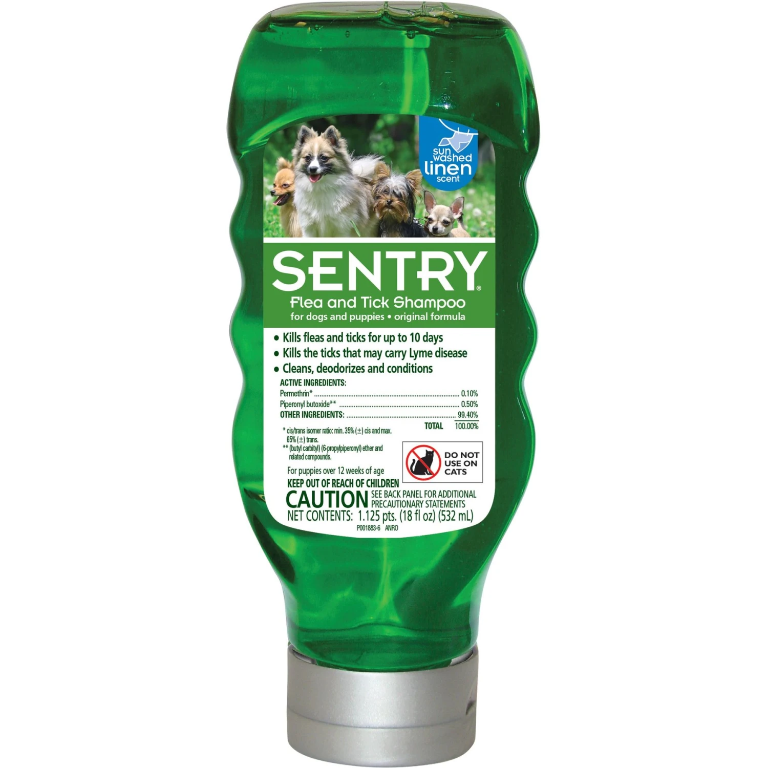 Sentry Flea & Tick Sunwashed Linen Shampoo For Dogs 1 Sentry Flea & Tick Sunwashed Linen Shampoo For Dogs