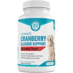 Wanderfound Pets Ultimate Cranberry Bladder & Urinary Tract Support Cat & Dog Supplement, 90 Count