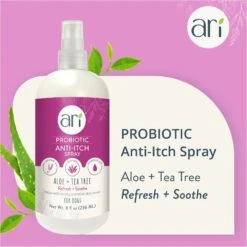 Health Extension ARI Probiotic Anti-itch Dog Spray, 8-oz Bottle -Pet Wellness 795974 PT2. AC SS1800 V1695235067