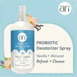 Health Extension ARI Probiotic Vanilla & Almond Dog Deodorizer Spray, 8-oz Bottle -Pet Wellness 795990 PT4. AC SS1800 V1695235066