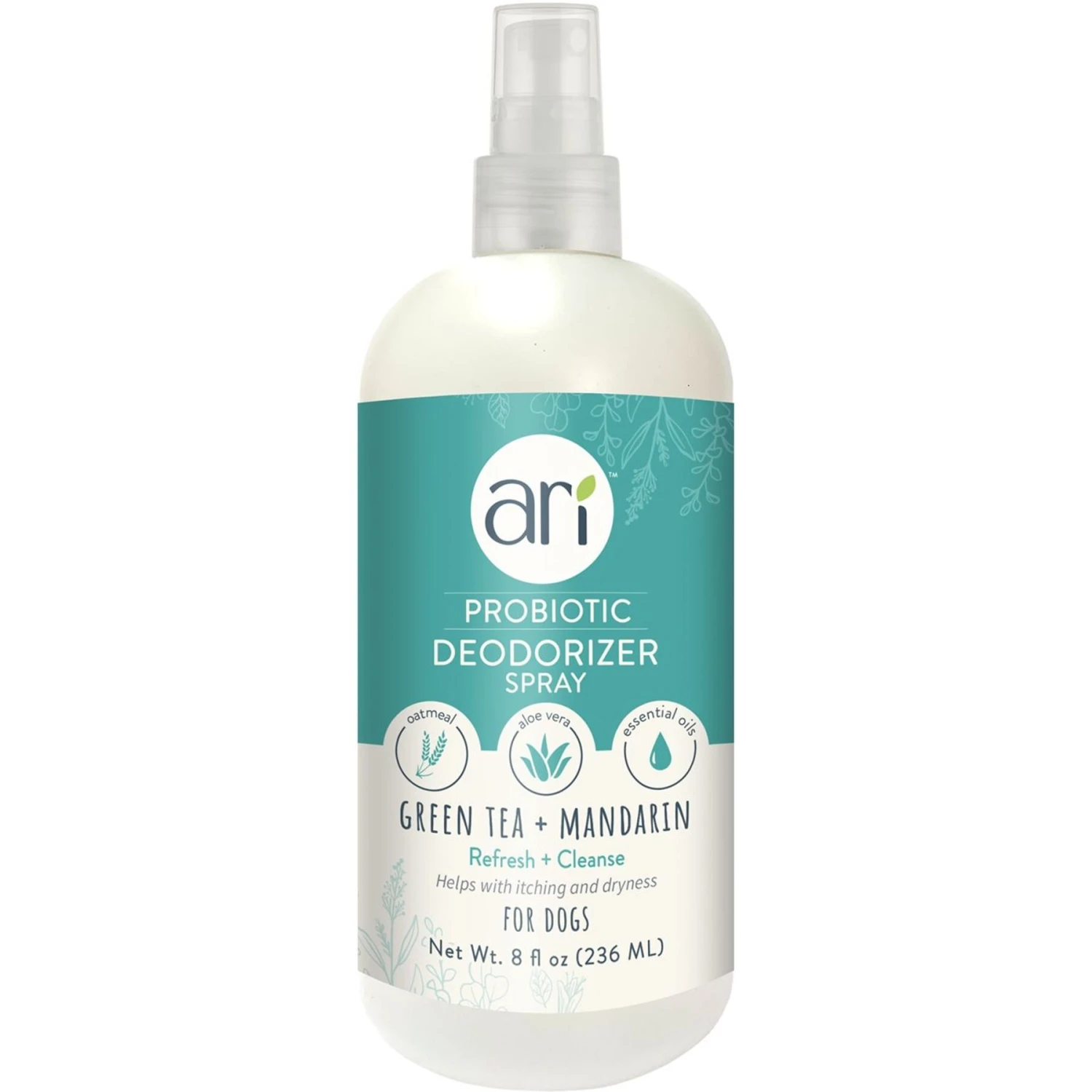 Health Extension ARI Probiotic Green Tea & Mandarin Dog Deodorizer Spray, 8-oz Bottle 1 Health Extension ARI Probiotic Green Tea & Mandarin Dog Deodorizer Spray, 8-oz Bottle