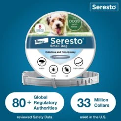 SecureAway Dog Flea Collar Protector & Seresto Flea & Tick Collar For Dogs, Up To 18 Lbs -Pet Wellness 796790 PT8. AC SS1800 V1678294041