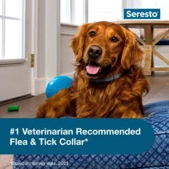 SecureAway Dog Flea Collar Protector & Seresto Flea & Tick Collar For Dogs, Over 18 Lbs -Pet Wellness 796894 PT8. AC SS1800 V1678292772