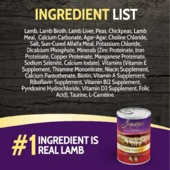Zignature Lamb Limited Ingredient Formula Canned Dog Food -Pet Wellness 80246 PT4. AC SS1800 V1638569333