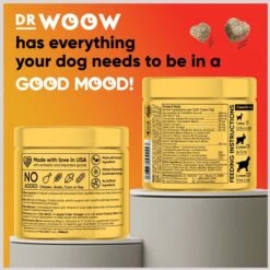 Dr Woow 11-in-1 Joint Peanut Butter Flavored Soft Chews Multivitamin For Dogs, 90 Count -Pet Wellness 802574 PT4. AC SS1800 V1678722400