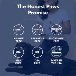 Honest Paws Hydrating Skin & Coat Waterless Dog Shampoo, 6.3-oz Bottle -Pet Wellness 802606 PT7. AC SS1800 V1682691382