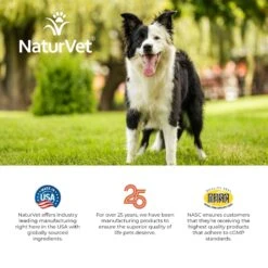 NaturVet Digestive Enzymes Plus Probiotic Soft Chews Digestive Supplement For Dogs -Pet Wellness 80375 PT8. AC SS1800 V1698693233