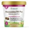 NaturVet Moderate Care Glucosamine DS Plus Soft Chews Joint Supplement For Dogs