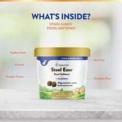 NaturVet Stool Ease Soft Chews Digestive Supplement For Dogs -Pet Wellness 80389 PT4. AC SS1800 V1698696007