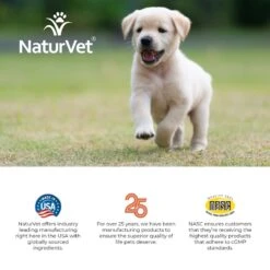 NaturVet VitaPet Puppy Plus Breath Aid Soft Chews Multivitamin For Dogs -Pet Wellness 80391 PT8. AC SS1800 V1698692560