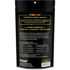 Diggin' Your Dog FiRM UP! Trial Size 100% Natural Pumpkin Flakes Anti Diarrheal Dog Digestive Supplement, 1-oz Bag -Pet Wellness 804150 PT2. AC SS1800 V1680645061