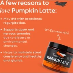 Super Snouts Pumpkin Latte Dog & Cat Digestive Supplement, 5-oz Jar -Pet Wellness 804182 PT3. AC SS1800 V1680645061