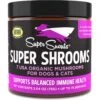 Super Snouts Super Shrooms Organic Super 7 Medicinal Mushroom Blend Dog Immunity Supplement, 2.6-oz Jar