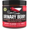 Super Snouts Berry Cranberry & Wild Blueberry Urinary Tract Dog Supplement, 2.6-oz Jar