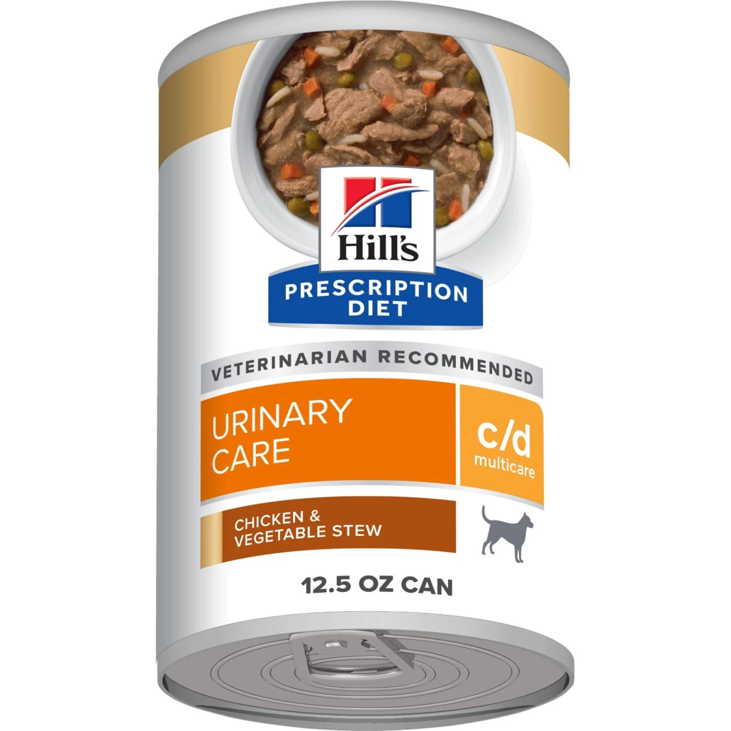 Hill's Prescription Diet C/d Multicare Urinary Care Chicken & Vegetable Stew Canned Dog Food 1 Hill's Prescription Diet C/d Multicare Urinary Care Chicken & Vegetable Stew Canned Dog Food