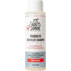 Skout's Honor Probiotic Itch Relief Dog & Cat Shampoo, 16-oz Bottle