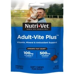 Nutri-Vet Adult-Vite Soft Chews Multivitamin For Dogs