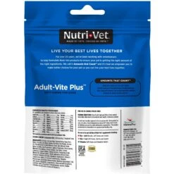 Nutri-Vet Adult-Vite Soft Chews Multivitamin For Dogs -Pet Wellness 80855 PT7. AC SS1800 V1657661031