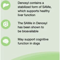 Nutramax Denosyl Tablets Liver & Brain Supplement For Large Dogs, 30 Count -Pet Wellness 81139 PT2. AC SS1800 V1668631998