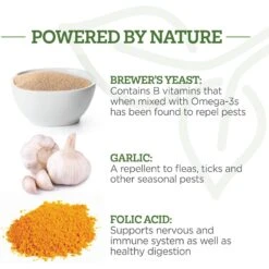 TevraPet Naturals Oral Flea & Tick Chew Supplement For Dogs & Cats, 120 Count -Pet Wellness 812606 PT5. AC SS1800 V1683897537