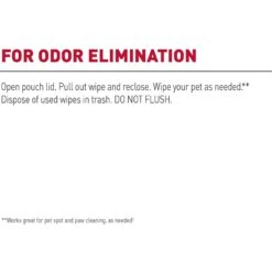 Nature's Miracle Deodorizing Bath Sunkissed Breeze Scent Dog Wipes, 2-Pack, 50 Count -Pet Wellness 812790 PT3. AC SS1800 V1682970531