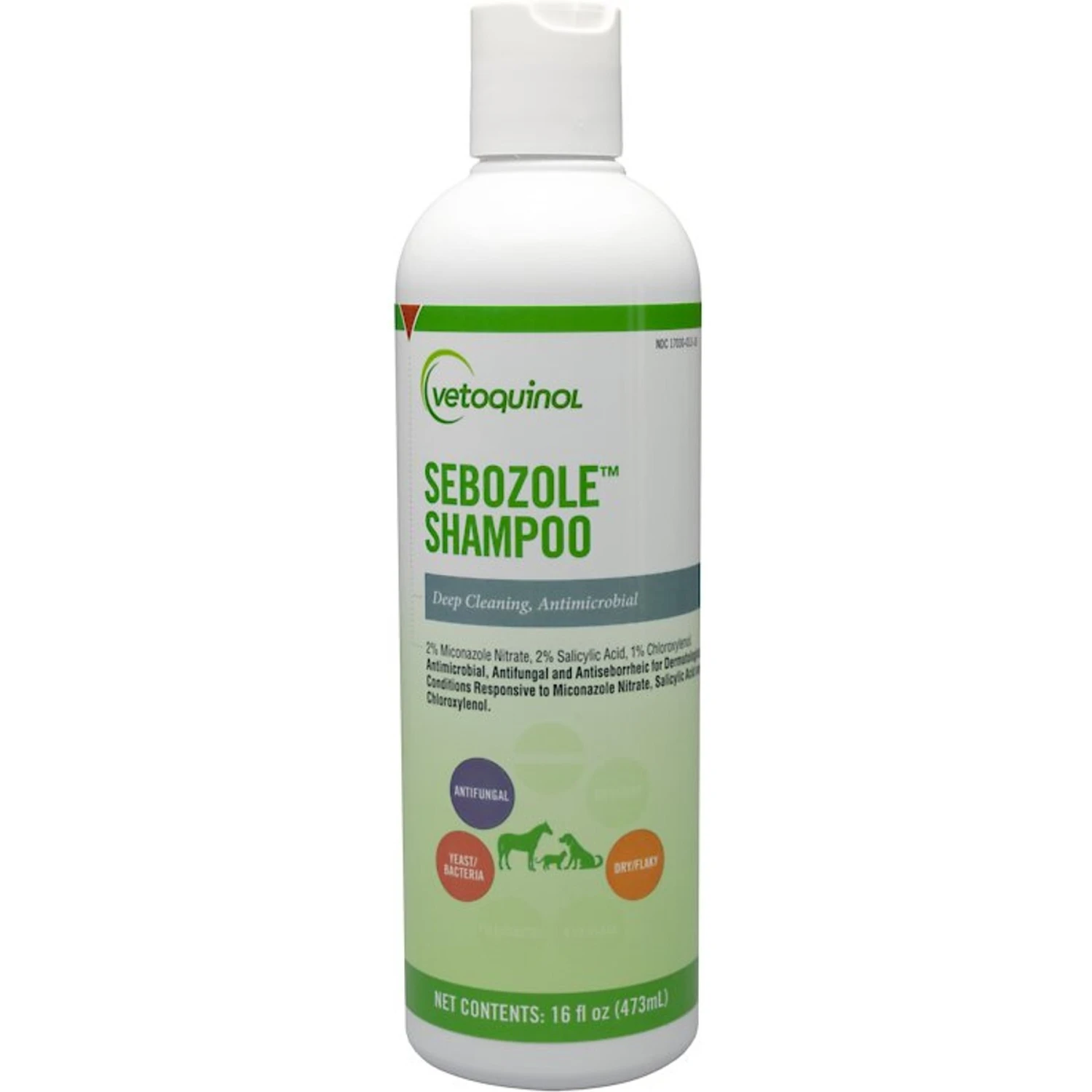 Vetoquinol Sebozole Shampoo For Dogs & Cats 1 Vetoquinol Sebozole Shampoo For Dogs & Cats