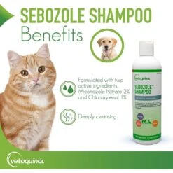 Vetoquinol Sebozole Shampoo For Dogs & Cats 6 Vetoquinol Sebozole Shampoo For Dogs & Cats -Pet Wellness 81712 PT2. AC SS1800 V1465924904