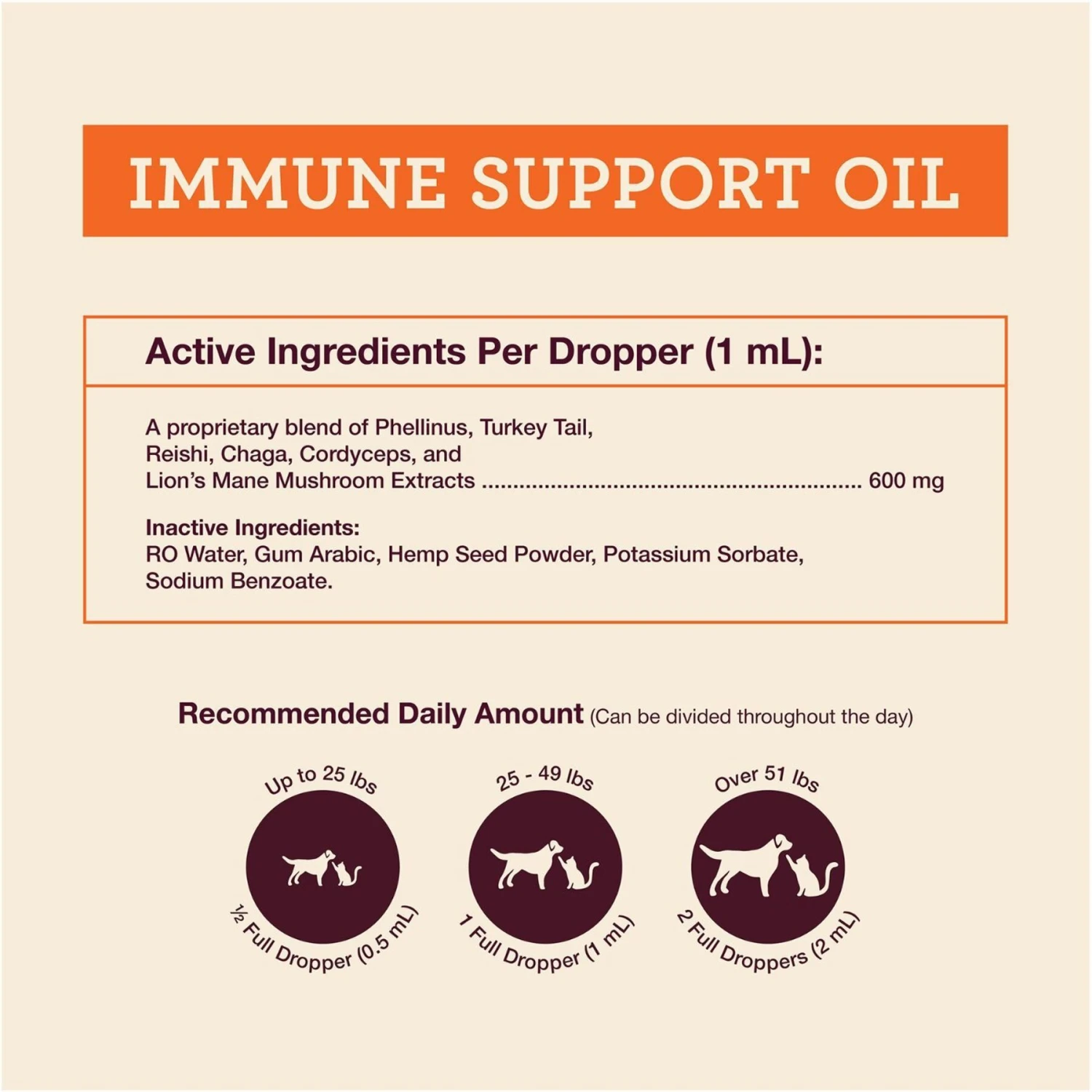 Hemp Well Immune Liquid Supplement For Dogs & Cat, 2-oz Bottle 3 Hemp Well Immune Liquid Supplement For Dogs & Cat, 2-oz Bottle - Image 3