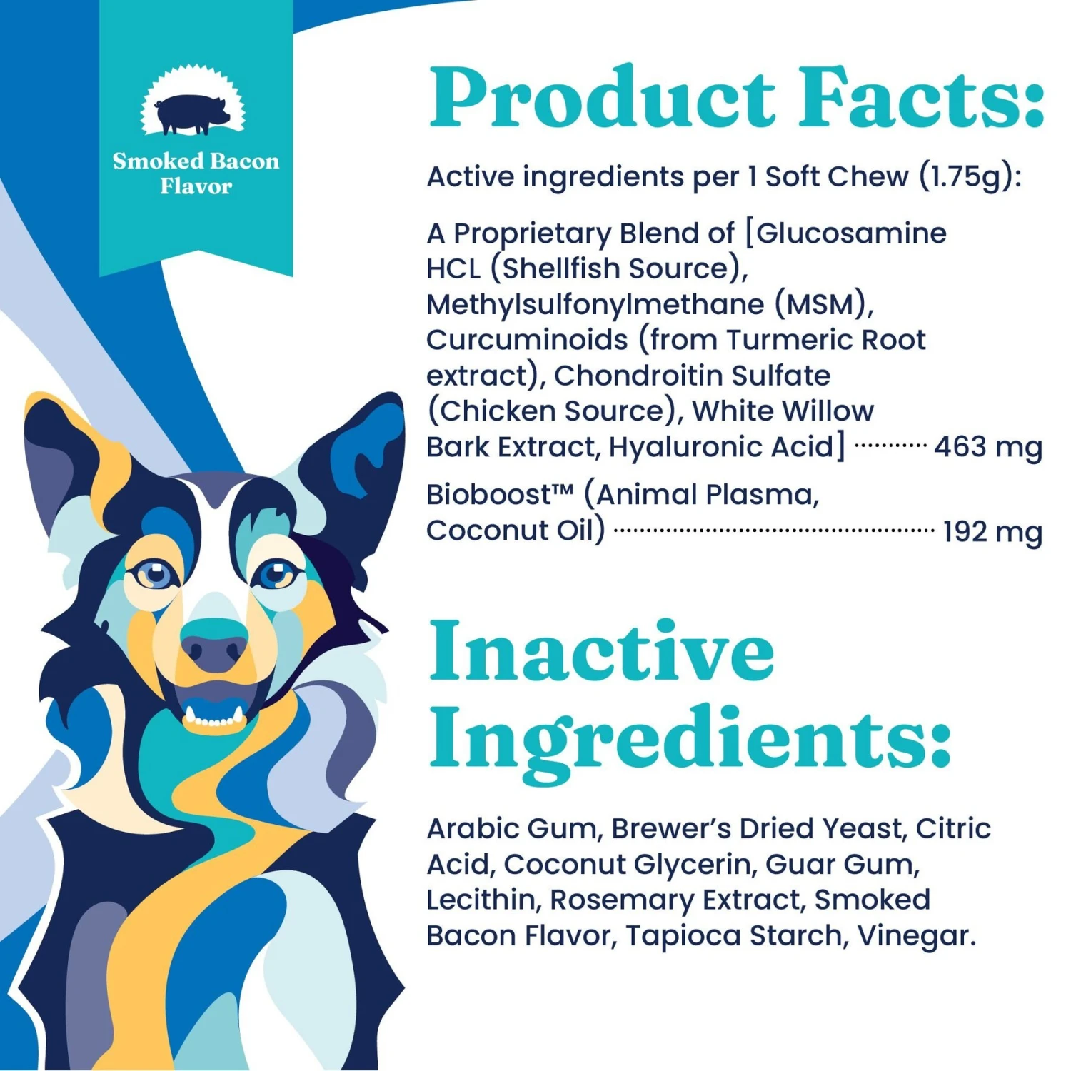 Solid Gold Leaps & Hounds Joint Health Chews Supplement For Dogs, 120 Count 5 Solid Gold Leaps & Hounds Joint Health Chews Supplement For Dogs, 120 Count - Image 5